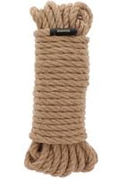 konopna lina do wiązania hemp rope 10 meter 7 mm nude taboom