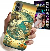 ETUI DO MOTOROLA EDGE 30 NEO - ZNAK ZODIAKU, RYBA ASTRONOMIA + FOLIA