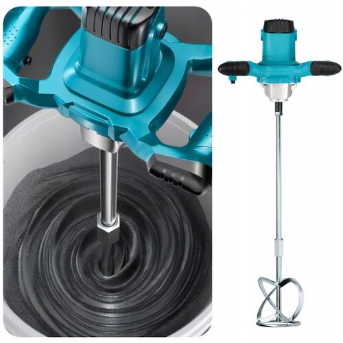 MIESZADŁO DO KLEJU BETONU FARB ELEKTRYCZNE 2600W 2x MIESZALNIK na Arena.pl