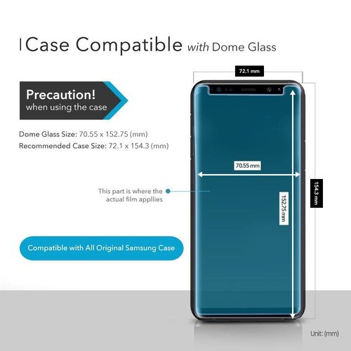 SZKŁO HARTOWANE WHITESTONE DG REPLACEMENT GALAXY S9+ PLUS CLEAR na Arena.pl