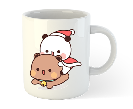 Kubek ceramiczny Bubu Loves Dudu zdjęcie 1