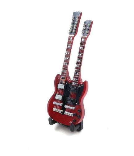Mini gitara 15cm - BMG-020 w stylu Jimi Page na Arena.pl