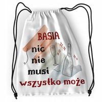 Plecak Dla Basi Sportowy Szkolny Worek Torba Z Nadrukiem Ze Zdjęciem