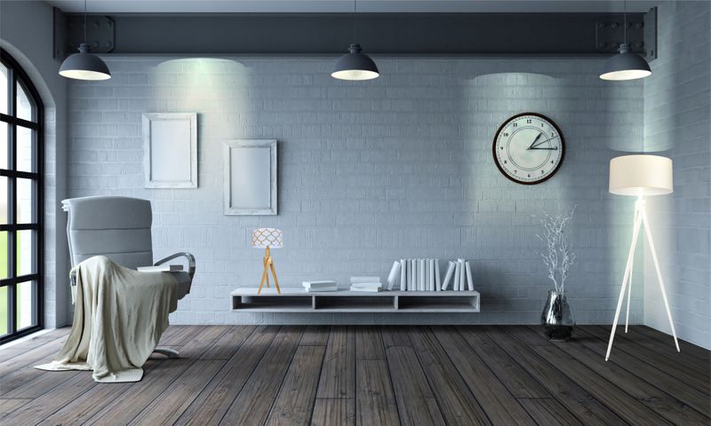 LAMPA PODŁOGOWA TRÓJNÓG, DREWNO, ABAŻUR zdjęcie 16