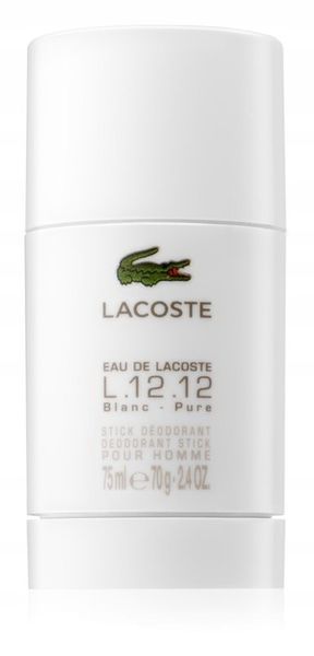 LACOSTE L.12.12 Blanc Deodorant Sztyft 75ml zdjęcie 7