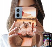 ETUI DO MOTOROLA E15 / G05 - Z NADRUKIEM SŁODKI JEŻYK PIGMEJSKI, CASE