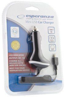 ŁADOWARKA SAMOCHODOWA EZ110 MINI USB 1000mA na Arena.pl