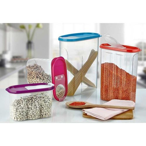 Pojemnik Kuchenny na Produkty Sypkie Żywność Płatki Cukier Sól Makaron 4L na Arena.pl