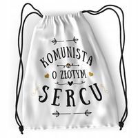 Plecak Sportowy Szkolny Komunisty Worek Torba Z Nadrukiem Ze Zdjęciem
