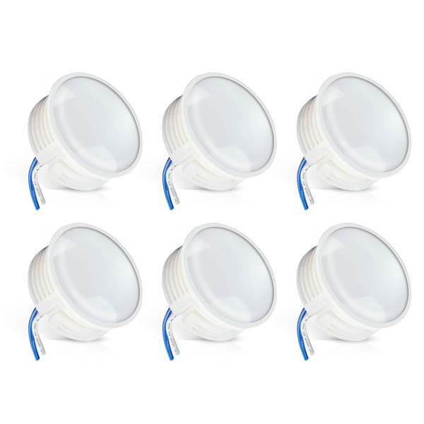 Zestaw 6x moduł LED INSERT 5W 6000K MILKY zdjęcie 1