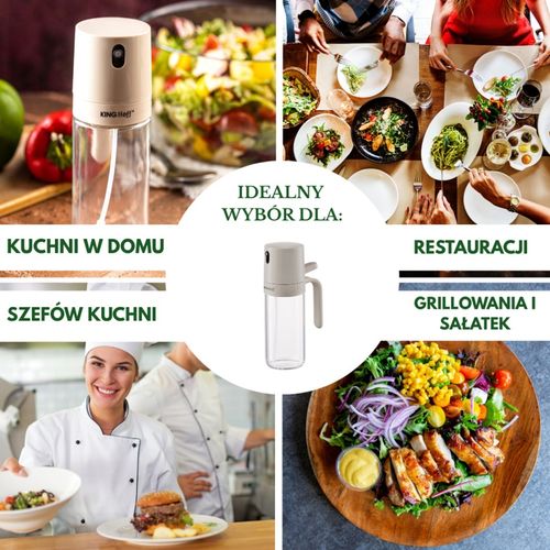 szklany rozpylacz 250ml do octu i oliwy kinghoff kh-2005 na Arena.pl