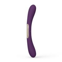 dwustronny wibrator boomerang purple lelo