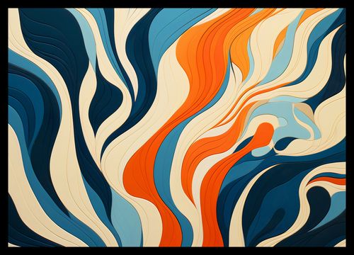 Plakat 42x29,7cm Oceaniczne Fale na Arena.pl