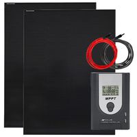 ZESTAW FOTOWOLTAICZNY 400W SOLARNY MPPT NA KAMPER ŁÓDŹ JACHT