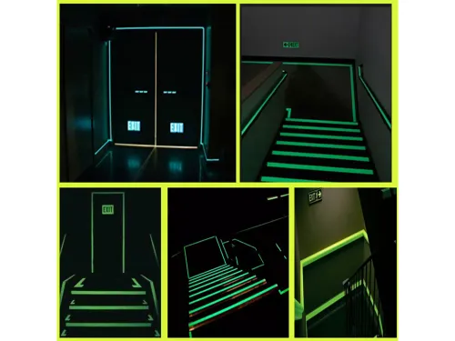 Taśma fluorescencyjna świecąca w ciemności 3m na Arena.pl