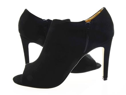 Botki OPEN TOE czarne - 39 na Arena.pl