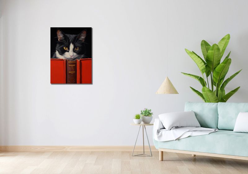 Obraz 50x70cm Koci Uczeń zdjęcie 2