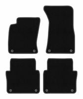 Dywaniki welurowe czarne Audi A8 D3 2002-2009 sedan BASIC