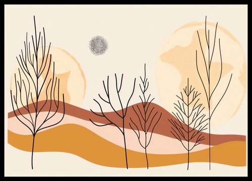 Plakat 59,4x42cm Wydarta Pustynia na Arena.pl