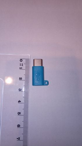 Przejściówka adapter micro usb typ c blue huawei na Arena.pl