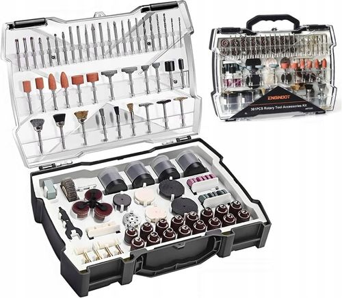 Zestaw Akcesoriów Tarcz Wierteł do Multiszlifierki 361szt + Walizka na Arena.pl