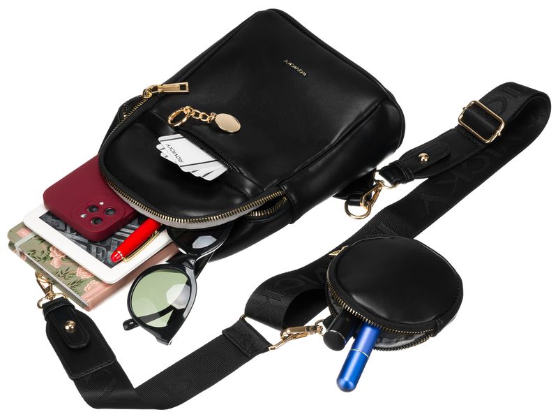saszetka nerka r-ner-ale-8-8065 black zdjęcie 10