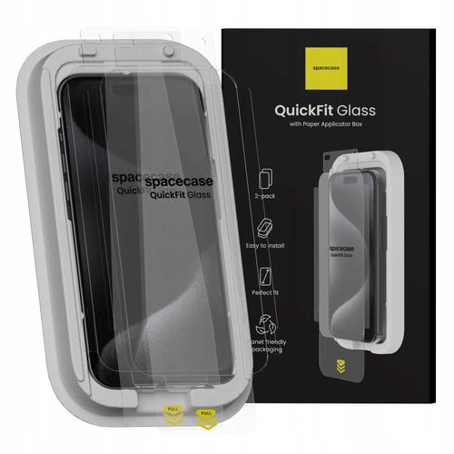 SC QuickFit Glass IPhone 15 Pro Max na Arena.pl