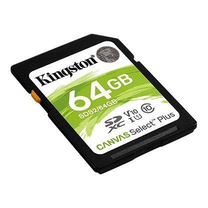 Kingston Canvas Select Plus UHS-I 64 GB, SDXC, Flash memory class 10 na Arena.pl