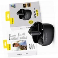 TWS słuchawki BW-08 translator AI czarne real-time do Google Pixel 9