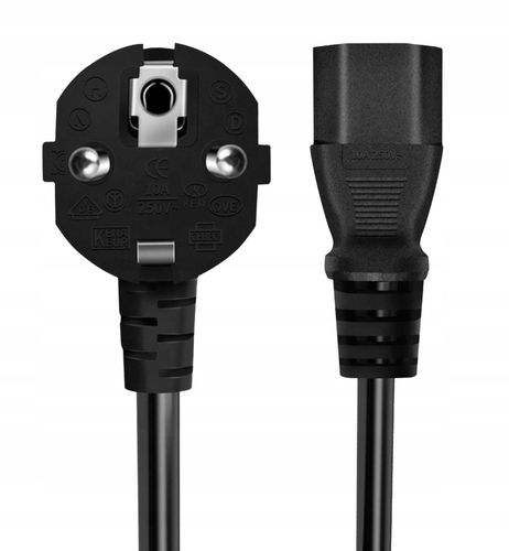 Kabel zasilający Maclean 1,5 m na Arena.pl