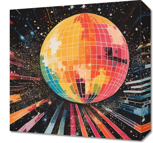 Obraz 40x40cm Disco Gra! zdjęcie 1