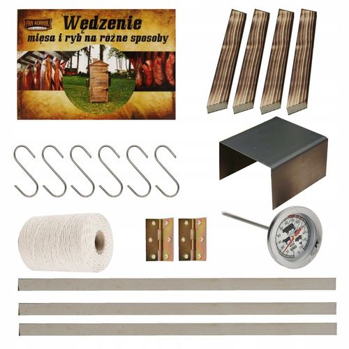 WĘDZARNIA DREWNIANA OGRODOWA SOLIDNA PREMIUM 60 CM PALENISKO XXL 30x30x35 na Arena.pl