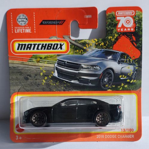 Samochód 13/100 Matchbox 2018 Dodge Charger na Arena.pl