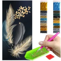 Haft Diamentowy Diamond Painting 5D B.DUŻY 40x80cm