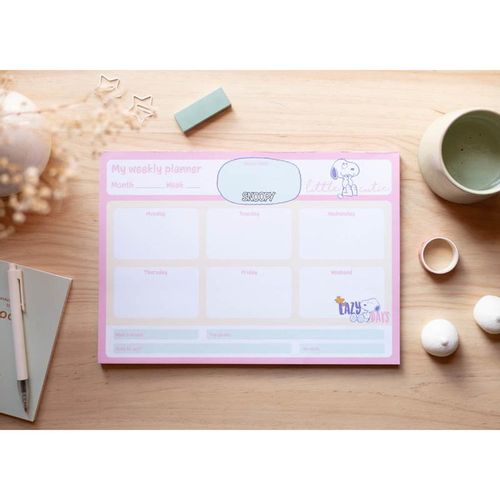 Snoopy - Planner tygodniowy A4 na Arena.pl