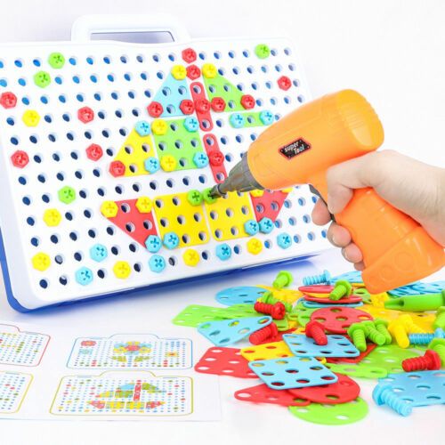 KLOCKI KONSTRUKCYJNE WKRĘTARKA ŚRUBKI WIERTARKA na Arena.pl