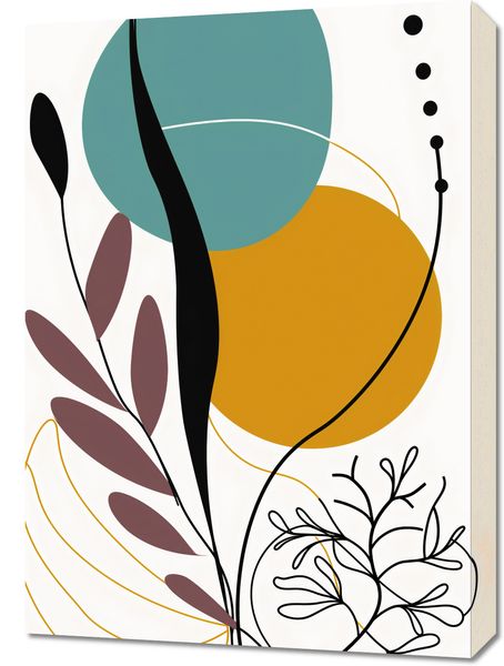 Obraz 50x70cm Akwarelowe Przebudzenie zdjęcie 1