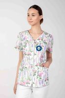 Żakiet medyczny kolorowy taliowany HAFT z TWOIM LOGO NAPISEM 10 sztuk