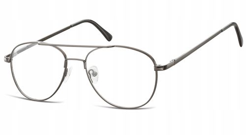 Okulary dziecięce PILOTKI ZERÓWKI FLEX korekcyjne na Arena.pl