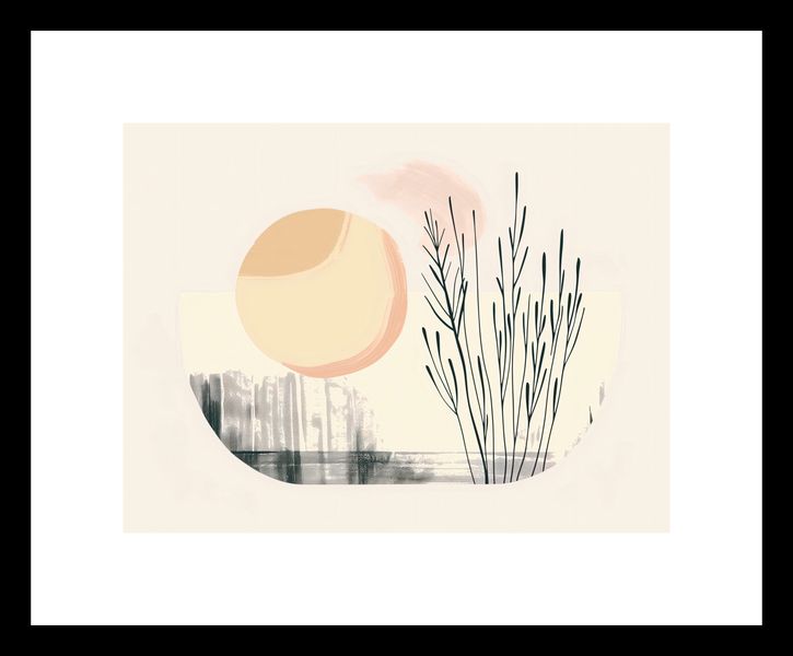 Plakat 20x15cm Pastelowy Wschód zdjęcie 3