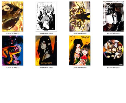 Plakat Pentagram Alchemist DO WYBORU Kattlett na Arena.pl