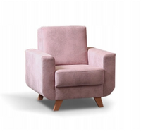 Różowy Fotel 86 cm ARIA DL - Różne Kolory Do Wyboru