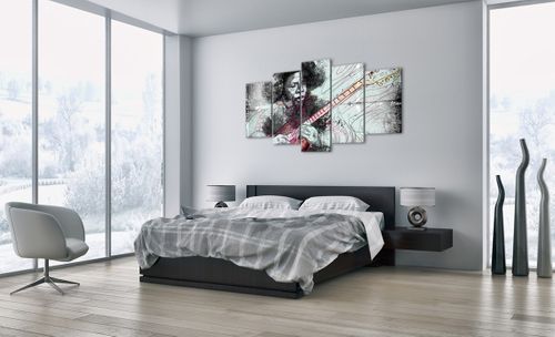 Obraz Na Płótnie - Gitara Muzyka  - 160X85 Cm - Ea160X85-2559 na Arena.pl