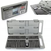 Zestaw komplet bitów specjalnych hex torx spline 40 elementów KD10219