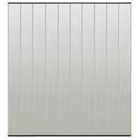 Moskitiera na drzwi, 10-panelowa, czarna, 240x240 cm