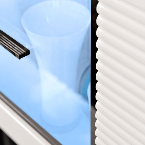 MEBLOŚCIANKA PANDA  BLACK & WHITE na Arena.pl