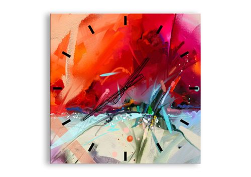 Zegar Ścienny - Kompozycja Dynamika - 60X60 Cm - C3Ac60X60-4036 na Arena.pl