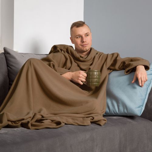 Kocyko-szlafrok - Cappuccino na Arena.pl