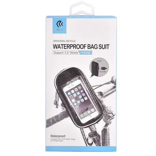 Uchwyt rowerowy Devia Waterproof Bag czarny na Arena.pl