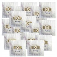 Exs Pure 40 szt Prezerwatywy Lateksowe Najcieńsze Ultra Cienkie Nawilżane